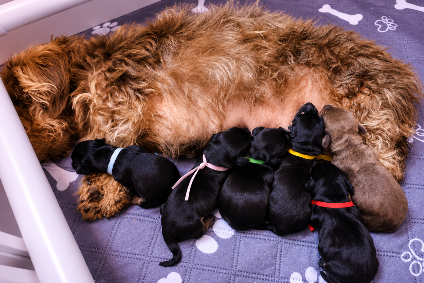 Chiot Teckel poil dur Des Cerbères D'Yggdrasil